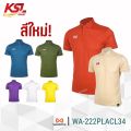 Warrix quartz polo shirt casual work wear solid color WA-222PLACL34, purple, white, yellow. 