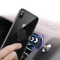 Luxury Metal Mobile Phone Socket Holder Universal 360 Degree Rotation Finger Ring Support Magnetic Car Bracket Stand Accessories.