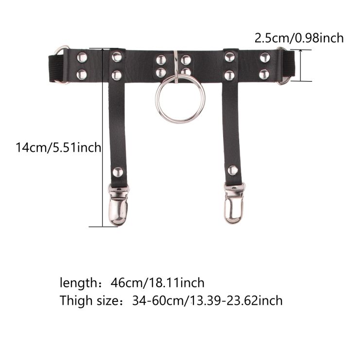 Black%20Punk%20Girl%20Leggings%20Belted%20Anti-Slip%20Strap%20Leather%20Stockings%20Clip%20Adjustable%20Thigh-high%20Socks%20for%20Trendy%20Teen%20Girls%20-%20Image%204