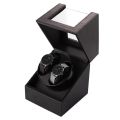 2 Slots Watch Winder for Automatic Watches Watch Box Automatic Winder Use USB Cable for Men with Quiet Motor. 