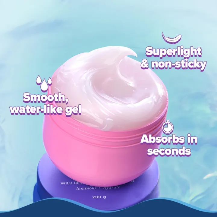 Aqualogica%20Illuminate%20+%20Hydra%20Gel%20Moisturizer%20with%20Wild%20Berries%20&%20Alpha%20Arbutin-200g%7C24%20Hour%20Intense%20Hydration%7CWater-Like%20Gel%20Texture%7CNon-Sticky%20&%20Quick%20Absorbing%20for%20Luminous%20Skin%20-%20Image%202