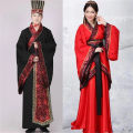 Chinese Traditional Dress Hanfu Ancient Festival Clothing Set For Women and man Long Sleeve Folk Dance Performance Dress. 