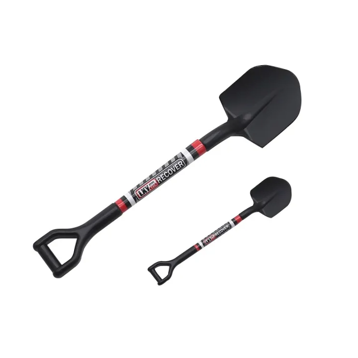 Simulated%20Metal%20Shovel%20Decoration%20For%201/10%201/18%201/24%20Rc%20Tracked%20Vehicle%20Axial%20Scx10%2090046%20D90%20Yikong%20Rgt%20Traxxas%20Trx4%20Trx4m%20D12%20-%20Image%205