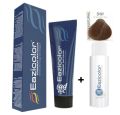 Eazicolor Professional Hair Color Tube And developer Color Shade 5NW light natural warm brown - 60 ml Excellent Quality. 