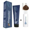 Eazicolor Professional Hair Color Tube And developer Color Shade 5NW light natural warm brown - 60 ml Excellent Quality. 