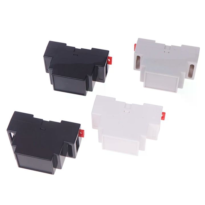Electronics Box DIN Rail PLC Junction Box Plastic Electronics Box Project Case 88x37x59mm 35-Rail Mounting Instrument Housing