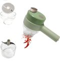 Electric Handheld Vegetable Cutter, Slicer Multifunctional Food Chopper,. 