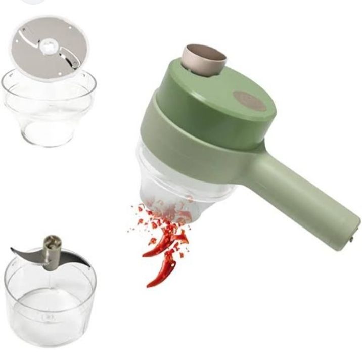 Electric Handheld Vegetable Cutter, Slicer Multifunctional Food Chopper,