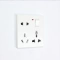 Electric 6 Pin Multi Socket with Indicator. 