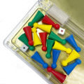 Foldable Magnetic Crystal Dice Board Game Transparent Plastic Tabletop Travel Outdoor Portable Classic Game Set. 
