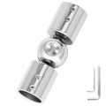 Adjustable Rod Connector – Heavy Duty Elbow Joint for Blinds & Curtain Rods | Hinged Corner Fitting | DREAM SELLER. 
