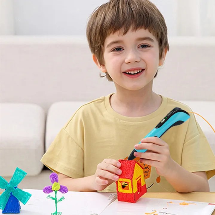 NEW%203D%20Printing%20Pen%203d%20Pen%20Set%20for%20Kids%20Chidren%20Child's%20Birthday%20Christmas%20Creative%20DIY%20%20LCD%20Display%20with%20PLA%20Filament%20-%20Image%204