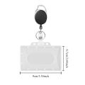 Employee work ID card name badge card holder; Corporate employee name badge card holder; Nurse ID card card holder; Card holder. 