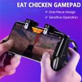 Original K21 pugb helper 4 inch connection to hold the game peace elite fast button shooting controller for PUBG rules of survival game trigger game joystick for iOS Android phone. 