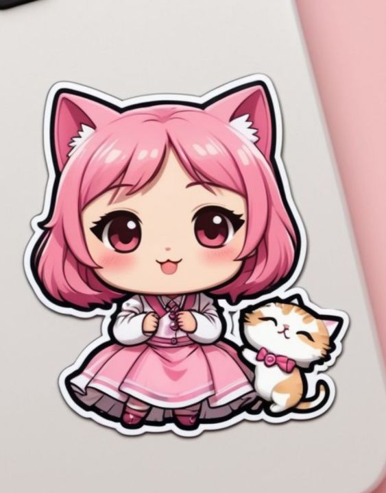 20pcs%20mix%20cute%20anime%20sticker%20for%20diary%20notebook%20bottle%20box%20luggage%20packaging%20extra%20sticker%20free%20gift%20-%20Image%202