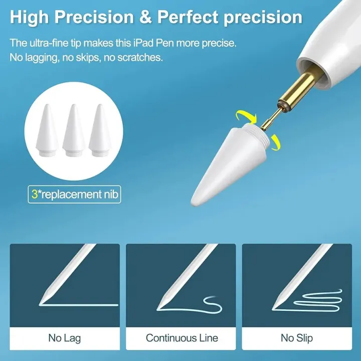 JAMJAKE%20Stylus%20Pen%20For%20Ipad%20With%20Tilt%20Sensitive&Magnetic%20Design%20-%20Image%203