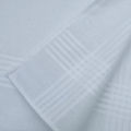 12 Pcs Soft Cotton White Handkerchiefs Soild Color Men's Handkerchiefs for Wedding Eating Food Wiping Sweat Exercise.