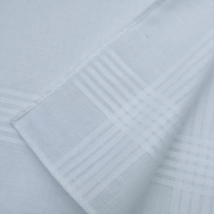 12%20Pcs%20Soft%20Cotton%20White%20Handkerchiefs%20Soild%20Color%20Men's%20Handkerchiefs%20for%20Wedding%20Eating%20Food%20Wiping%20Sweat%20Exercise%20-%20Image%204