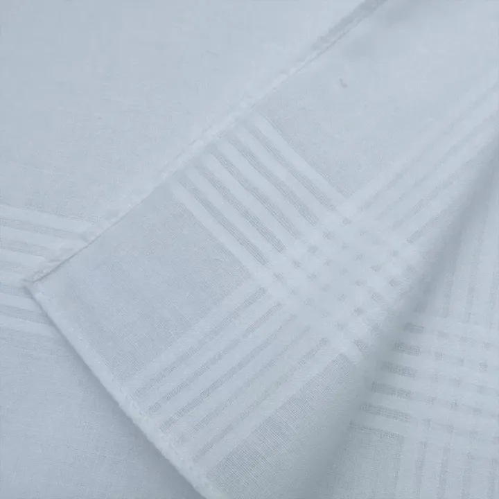 12%20Pcs%20Soft%20Cotton%20White%20Handkerchiefs%20Soild%20Color%20Men's%20Handkerchiefs%20for%20Wedding%20Eating%20Food%20Wiping%20Sweat%20Exercise%20-%20Image%204