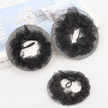 Round Bun Nets Stretchable Invisible Nylon Hair Net Reusable Elastic Mesh Suitable for Ballet Dance Audition Training Gym. 