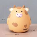 Cartoon Cute Cow Home Decoration Ornament Piggy Bank Children's Pet Pig Bank Home Decoration Children's Coin Piggy Bank.