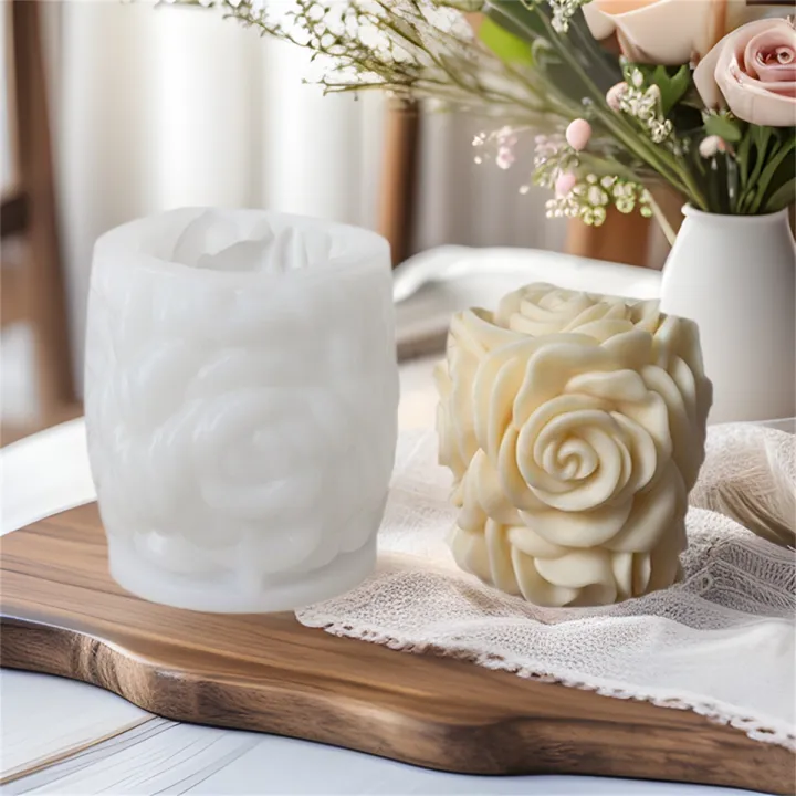 3D%20Rose%20Pillar%20Candle%20Silicone%20Mold%20DIY%20Geometric%20Flower%20Column%20Scented%20Candle%20Plaster%20Ornament%20Mold%20Handmade%20%20Wedding%20Decor%20-%20Image%206