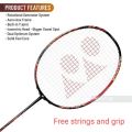 Yonex astrox 99 pro (white Type)  badminton racket  30lbs with gut and grip. 