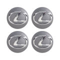 4Pcs Car Wheel Center Hub Caps Cover Accessories For Lexus FSPORT GS GX IS LS LX CT LC RC LBX NX RX 350h 450h ES UX 300e GX460. 