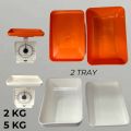 Kitchen Scale 5kg High Quality Accurate Weight Premium Double Plate. 