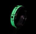 Any 2pcs/Amazing Stainless steel Luminous Mens Ring -Top Fashion Stainless steel Glowing  Luminous Ring For Boys And Men -Top Trend Glowing Ring In Random Design. 