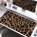 Pink Leopard Print Mouse Pad HD Printing Large Seaming Waterproof Mouse Pad Anti-slip Gaming Mouse Pad. 