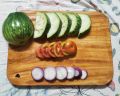 Wooden Handcrafted Cutting Board High Quality Fine Wooden Chopping Board 36cm/26cm.