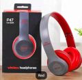 P47 Wireless headphones with Microphone Bluetooth Foldable Headset Support FM Radio TF for PC ,TV Smart Phones & Tablets etc.. 