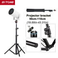 DITONG 110cm 1/4 screw hole Universal Portable Bracket for magcubic HY300 pro Projector Tripod Stand Mount  HY320 mini projector. 