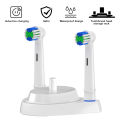 Electric Toothbrush USB Charger Base & Toothbrush Heads Holder Set Compatible with Oral B Braun Electric Toothbrushes PRO Series. 
