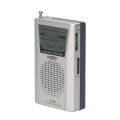 INDIN BC-R60 AM FM Portable Pocket Radio Telescopic Antenna Mini Radio Music Player Built-in Speaker for House & Outdoor. 