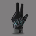 Portable Left Hand Billiards Glove Elastic Non Slip Billiard Training Gloves Breathable Three Fingers Glove Fitness Accessories.