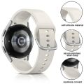 Samsung Galaxy Watch 7/6/5/4 Silicone Sport Strap 20mm  - No Gap Original Color Bracelet. 
