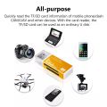 4 In 1 Card Reader USB 2.0 SD Adapter For Micro-SD TF M2 MMC MS PRO DUO. 