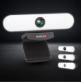 PROVISION Webcam (Amazon UK) with Light Professional Cam with Adjustable Light Levels Full HD 1080p with Built-in Noise Reduction Mic. 