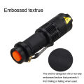 Mini SK68 Zoomable Flashlight Green/Red/365NM XPE LED Waterproof Torch Lamp AA/14500 Powered Clip Pen Light Lamp 3 Modes Lantern. 