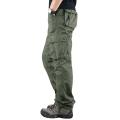 Cargo Pants Men Cotton Overalls Outdoor Work Trousers Big Size Hombre Clothing Camo Hiking Pants.