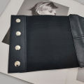 Plus Size Soft Leather Wide Y2K Black Elastic Corset Belt Female Stretch Cummerbunds Designer Belts For Women High Quality. 