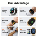 Smart Watch For Android IOS Watches 1.83inch HD Display Bluetooth Call Message Alert Music Sports Mode Smartwatch Men Women .