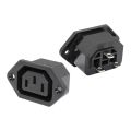 1PCS - 220V AC Power Plug Socker Connector Female. 