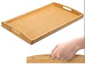 Bamboo Wood Serving Tray. 