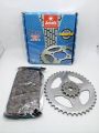 Service Chain Sprocket Set available for CD 70 Bikes, CD 70 Bike Chain Sprocket Set. 