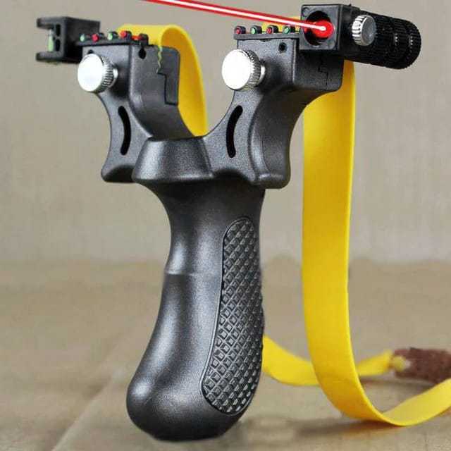 Gulel with laser light for self protection