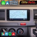 Toyota Hiace 2004 to 2021 Car android player Android car stereo video audio system 9" 10" Universal Toyota Honda Nissan Mitsubishi Hyundai Mg Mazda cars navigation system Car interior accessories. 