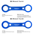 RIDERACE Bicycle Bottom Brackets Wrench Bike Install Repair Tool For SRAM DUB Shimano BBR60 MT800 BBR9100 XDR TL-FC25 TL-FC24. 